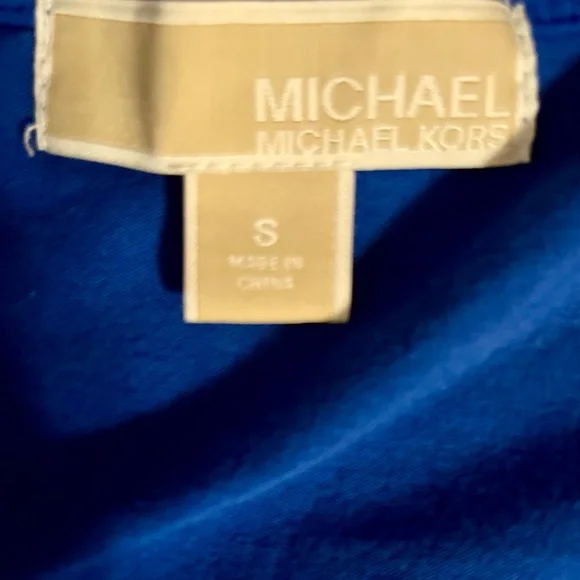 Michael Kors S shirt with silver zipper detail - Picture 5 of 5